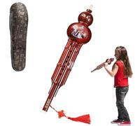Cucurbit Flute Ethnic Instrument, Handmade Chinese Hulusi, Two Modes Wind