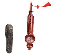 Cucurbit Flute Instrument, Tradicional Chinese Hulusi, Instrumento de | viento hecho a mano, Flute étnico para jugadores, hecho a mano, tradicional, dos modos, instrumento de viento chino, Hulusi p