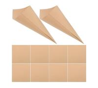 Cucuruchos Chuches Cumpleaños 25 Pcs Wedding Party Decorations Paper Cones For Confetti Rose Petals Rice Toss Bride Groom Parties Celebrations Holiday DIY(White)