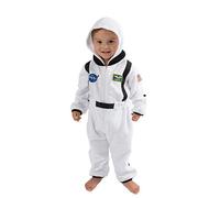 Cuddle Club Mono Polar Bebé para Recién Nacidos a Niños 4 Años - Pijamas Infantiles Chaqueta de Invierno Abrigo Polar Niño Mono de Niños AstronautWhite5T