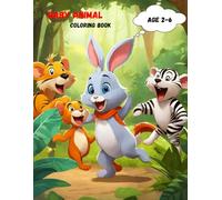 “Cuddle & Color: My First Cute Animal Coloring Book”