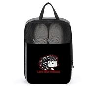 Cuddle Hedgehog Bolsas de Viaje para Zapatos, Bolsa de Almacenamiento portátil, Organizador de Zapatos, Bolsa de Mano para Mujeres y Hombres