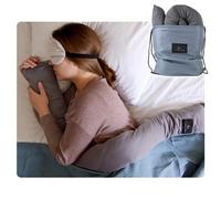 Cuddle Sleep - Almohada pesada que te acurruca para dormir - Almohada sensorial - Simula acurrucarse - Funda de bambú fresca - Apto para viajes - 52 pulgadas - Alternativa a la manta - Lavable a