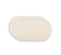 CuddleCo Cambiador de viaje, 2 unidades, repelente al agua, funda 100% algodón, ligero y plegable, ideal para padres en movimiento que buscan un cambiador portátil conveniente (gofre de cachemira)