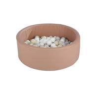CuddleCo Piscina de pelotas suave con pelotas, fomenta la confianza, la coordinación y el juego creativo, espuma ligera, cubierta de piel sintética que se limpia con un paño, para el desarrollo