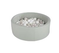 CuddleCo Soft Play - Piscina de pelotas con bolas en sal marina - Fomenta la confianza, la coordinación y el juego creativo - Espuma ligera, cubierta de piel sintética fácil de limpiar - Para el