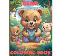 Cuddly Bears Coloring Book: A Coloring Adventure