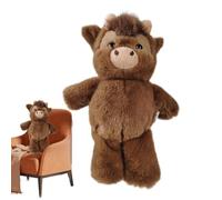 Cuddly Cute Stuffed Animal Doll Pillow Cattle Plush Farm Toy Kids Boys Girl