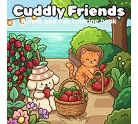 Cuddly Friends: A cute & fun coloring book