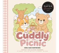 Cuddly Picnic: cozy & cute coloring book