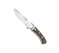 Cudeman Cuchillo 150-C Special Kit hoja de acero inoxidable ACX-380 de 10 cm empuñadura de asta de ciervo de 11 cm para caza, pesca, supervivencia y bushcraft + Portabotellas regalo