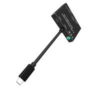 CUDTAPI 1x2/2x1 USB C KVM Conmutador bidireccional USB 3.1 Divisor Datos Vídeo Conmutador 8K @ 30Hz PD 100W