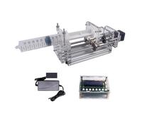 CUDTAPI Bomba de microjeringa de Laboratorio de 1-150ML, Bomba de inyección eléctrica de precisión de Escritorio, Mini Bomba de propulsión, dispensador de Pegamento líquido DC 12V(Standard Model)