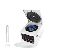 CUDTAPI Centrífuga de Mesa de Laboratorio Centrifugadora de Sangre eléctrica Laboratorio PRP Máquina centrífuga de Plasma 15ML * 6 Tubo centrífugo 4000rpm