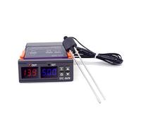 CUDTAPI Medidor de Humedad Digital Controlador De Humedad Módulo Sensor del Suelo Probador For Jardinería Plantas Agricultura(24V)