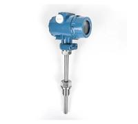 CUDTAPI Medidor de Humedad Digital Sensor De Temperatura Combustible A Prueba Explosiones 0-5 V, Transmisor PT100(0-400 Degree 0-10V,100mm)