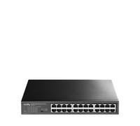 Cudy Switch 24 puertos GS1024 – Gigabit 1000 Mbps Metal No gestionado Montable en rack Negro