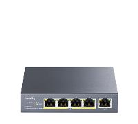 cudy 5-port gigabit poe+ switch 60w