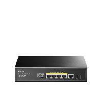 cudy 5-port gigabit poe+ switch with 1 sfp port 120w