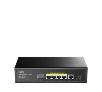 CUDY 5-Port Gigabit PoE+ Switch with 1 SFP Port 120W GS1005PTS1