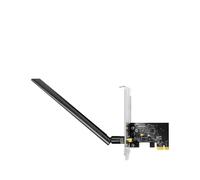 Cudy ac650 - adaptador inalámbrico pcie wifi de doble banda para pc,