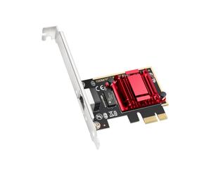 CUDY ADAPTADOR DE REDE PCI EXPRESS DE 2,5 Gbps
