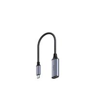 Cudy Adaptador de USB-C a HDMI, HDMI 2.0, 4K 60Hz, compatible con MacBook Pro, MacBook Air, iPad Pro, iPhone 15/16/17, Surface Go y otros, UH401