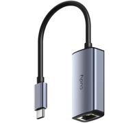 Cudy Adaptador USB-C a Ethernet de 2.5 Gbps, adaptador de red con cable, adaptador LAN Thunderbolt RJ45 de aluminio de 2500 Mbps, compatible con MacBook, iPhone 15/16, Steam Deck, Switch, UE25C