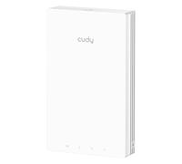 Cudy AP3000 - Placa de pared WiFi 6 AX3000, punto de acceso inalámbrico Gigabit, compatible con OFDMA y MU-MIMO, alimentación PoE, control de aplicación o configuración web