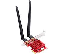 Cudy AX3000 WiFi 6 Adaptador PCIe, Tarjeta Bluetooth 5.0 PCIe, 2402Mbps + 574Mbps, 802.11ax/AC/a/b/g/n, Bluetooth 5.0/4.2/4.0, Sistema Windows 10 64-bit Solo Sistema