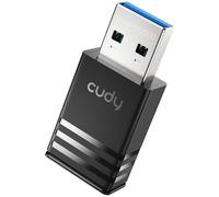 Cudy AX900 WiFi 6 Adaptador USB WU900, Dongle inalámbrico de doble banda 600Mbps + 286Mbps, diseño compacto nano, juego de baja latencia, MU-MIMO, OFDMA, Windows 7/10/11, compatible con Linux