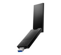 Cudy AXE5400 - Adaptador inalámbrico USB 3.0 de triple banda Wi-Fi 6E WU5400 para PC de escritorio, compatible con Windows 11/10, antenas de alta ganancia, 6 GHz, 1024-QAM, 160 MHz, WPA3