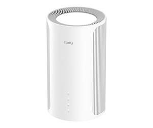 Cudy BE11000 Wi-Fi 7 4x 2.5G ports Mesh System, 110 m², M11000 1-Pack | 11000 Mbps Tri-Band wifi 7, 4-Port 2.5GbE, 200+ devices, seamless mesh, VPN Server & Client, App & Cloud Control