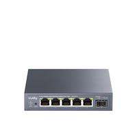 Cudy Conmutador Inteligente Gigabit de 6 Puertos Switch, GS105ES1