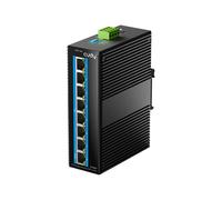 Cudy CUDY-100 IG1008P Switch industrial Cudy. 8 puertos Gigabit PoE+. Protección EMC nivel 4. Carcasa IP40 y alimentación dual D