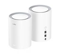 Cudy CUDY-54 M1800 (2-Pack) Sistema WiFi 6 en malla AX1800 de banda dual. Cobertura de 500 m2. 1201 Mbps en 5 GHz y 574 Mbps en