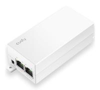 Cudy POE20 PoE++ Extender - Extensor Ethernet Gigabit PoE++ de 2 canales, 802.3bt/at/af, PoE dividido a 2 salidas de 30 W, hasta 100 m de alta velocidad y 250 m de largo alcance, montaje en pared
