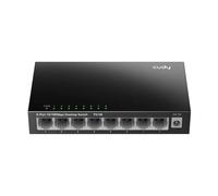 Cudy fs108 8 puertos 10/100mbps caja metal interruptor de escritorio p