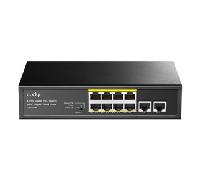 Cudy GS1010P Switch Gigabit PoE+ de 8 Puertos con 2 Puertos de Enlace Ascendente Gigabit GS1010P