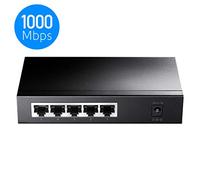 Cudy gs105 switch gigabit ethernet (10/100/1000) negro