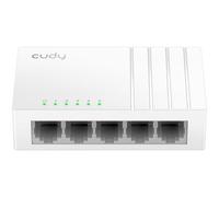 Cudy GS105U Conmutador Gigabit Ethernet 5 Puertos con Conector De Alimentación USB-C, Divisor Ethernet De Escritorio, Carcasa Plástico, Interruptor Sin Blindaje, Plug & Play