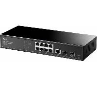 Cudy - GS2008S2 switch Gestionado L2 Gigabit Ethernet (10/100/1000) 1U Negro