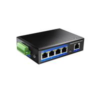 CUDY IG1005P - Switch PoE+ industrial Gigabit de 5 puertos