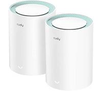 Cudy m1300 2-pack sistema wi-fi mesh (wi-fi en malla) doble banda (2,4