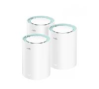 Cudy M1300 Pack de 3 Sistemas WiFi Mesh AC1200 Dual Band M1300(3-PACK)