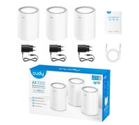 Pack 3x Sistemas Mesh M3000 Wi-Fi 6 Doble Banda AX3000 (Blanco) - CUDY