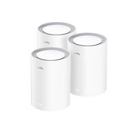 CUDY Mesh Solution M3000 3-pk AX3000 Gigabit Wi-Fi 6 2,5G Blanco