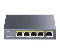 CUDY POE40 Switch PoE 5 Puertos Gigabit Para Cámaras IP Acces Point