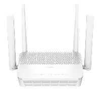 cudy router wifi 6 mesh gigabit dual band ax3000 - velocidad hasta 1000mbps - 5 puertos - 4 antenas fijas de 5dbi - tecnologia m