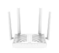 Cudy Router WiFi 6 Mesh Gigabit Dual Band AX3000 - Velocidad hasta 1000Mbps - 5 Puertos - 4 Antenas Fijas de 5dBi - Tecnologia M WR3000E